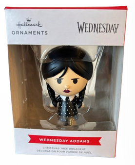 Hallmark Wednesday Addams Christmas Tree Ornament New With Box