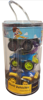 Disney Parks Pixar Toy Story Stunt Vehicles Friction Powered New with Box