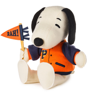 Hallmark Peanuts Athletic Club Snoopy Varsity Plush New with Tag