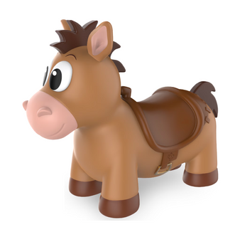 Disney Toy Story Flybar Bullseye Ride On Animal Hopper Toy Brown New With Tag