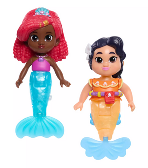 Disney Junior Ariel Surprise Colour Changing 2 Figure Pack Toy New With Box