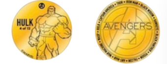Disney Contemporary Resort Avengers Hulk Collectible Coin Medallion New