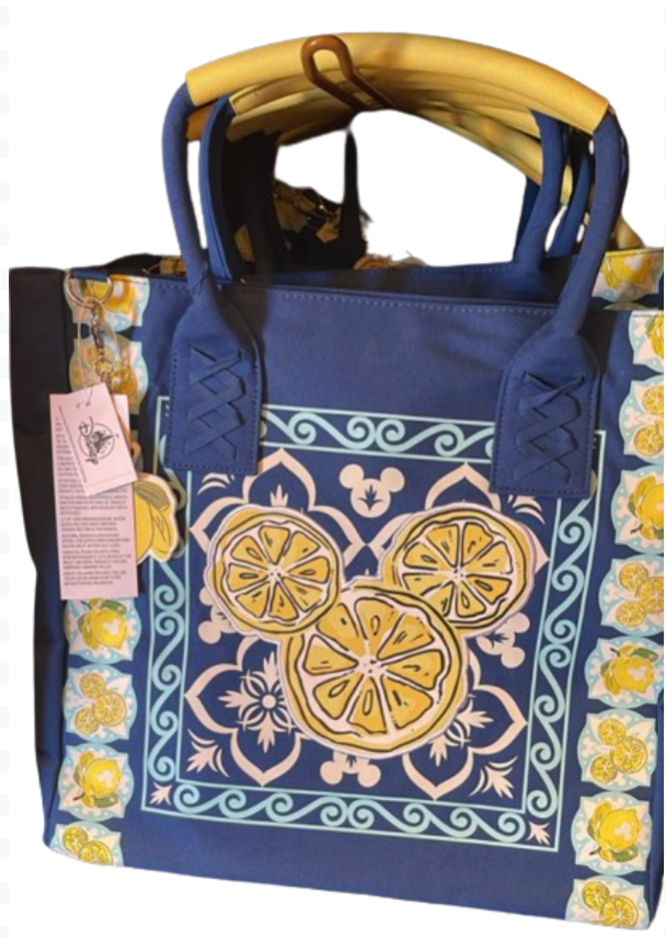 Disney Parks Epcot Italy Lemon Limoncello Tote Bag New With Tag