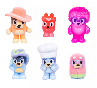 Disney Bluey Fuzzies: Friends & Family Pack – Series 1 Toy New With Tag