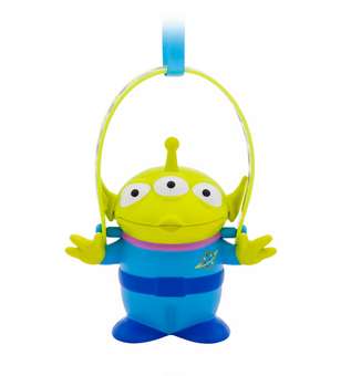 Disney Parks Toy Story Alien Light-Up Popcorn Bucket Christmas Ornament New Tag