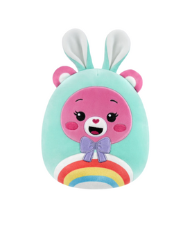 Squishmallows Official 8in Care Bears Cheer Bear in Bunny Suit Plush New W Tag