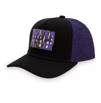 Disney Parks Black Panther Wakanda Forever Baseball Cap for Adults New with Tag
