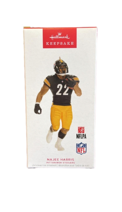 Hallmark 2023 Keepsake NFL Pittsburgh Steelers Najee Harris Ornament New w Box