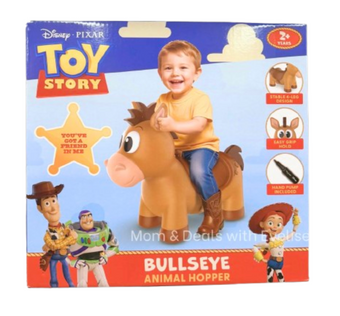 Disney Toy Story Flybar Bullseye Ride On Animal Hopper Toy Brown New With Tag