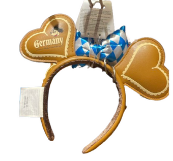 Disney Parks Epcot Germany Pavilion Gingerbread Minnie Ear Headband New With Tag