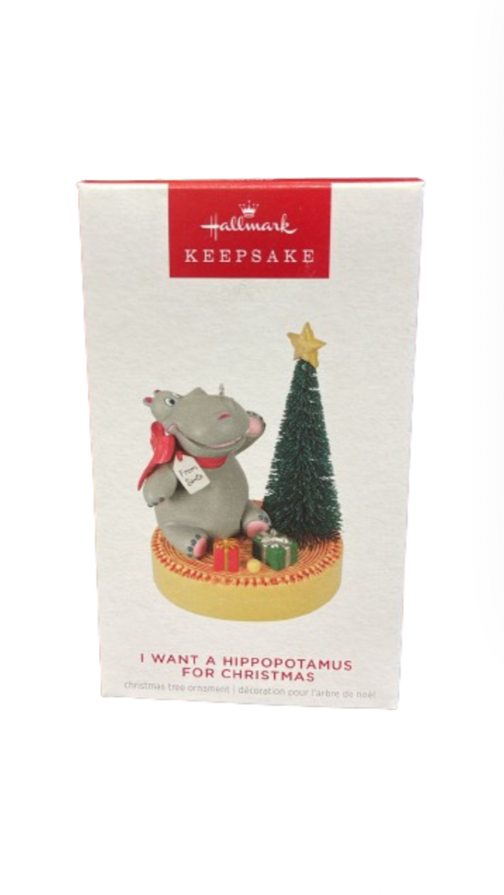 Hallmark 2024 Keepsake I Want a Hippopotamus for Christmas Musical Ornament New