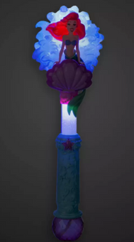 Disney Parks Ariel Light and Sound Bubble Wand The Little Mermaid New With Tag