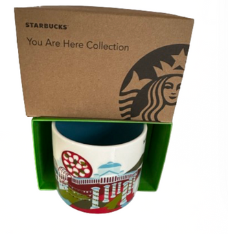 Starbucks You Are Here Napoli Naples Italy Ceramic Coffee Rare Mug New with Box
