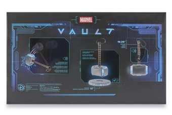 Disney Parks Marvel Thor Mjölnir Hammer Vault with Lights and Sound New With Tag