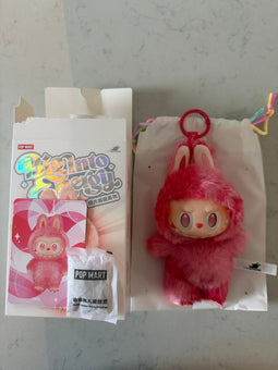 Pop Mart Labubu The Monsters Big to Energy Love Vinyl Face Plush Keychain New