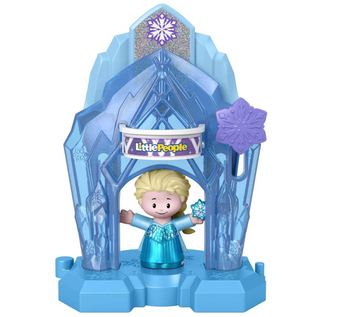 Disney Fisher Price Little People Frozen Elsa's Palace Mini Playset New Tag