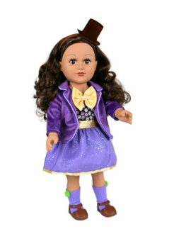 My Life As Willy Wonka Posable 18-inch Doll, Brunette Hair, Brown Eyes New Box