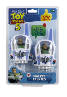 Disney Pixar Toy Story 5 Buzz Lightyear Kids Walkie Talkies 2-Pack New With Tag