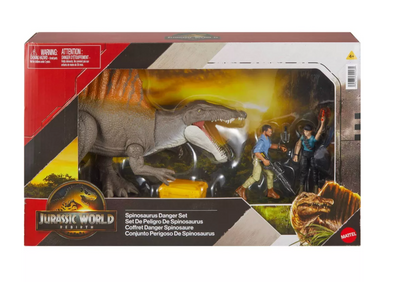 Jurassic World Rebirth Storypack Exclusive Spinosaurus Human Figures Accessories