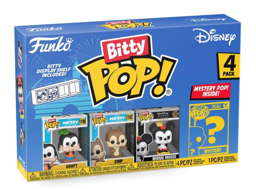 Funko Bitty POP! Disney - Goofy 4pk New with Box