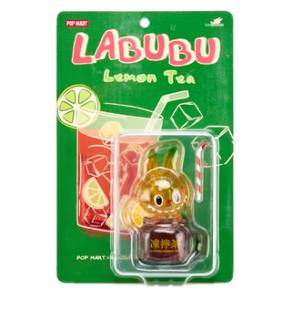 Pop Mart Labubu The Monsters Lemon Tea Vinyl Figure USA Seller New With Box