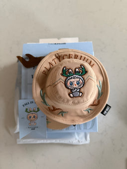 Pop Mart Labubu THE MONSTERS FALL IN WILD Platycerium Bucket Hat Mini Bag USA