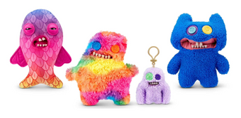 Fuggler Chaos Crew Stinkface Cod Father & Sir Splodge-a-Lot 9in Plush Figure Set