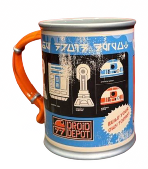 Disney Parks Star Wars Galaxy Edge Droid Depot R2D2 R Series Coffee Mug New Tag