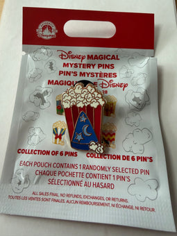 Disney Parks 2024 Fantasia Sorcerer Hat Popcorn Buckets Magical Mystery Pin New