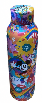 Disney Parks Mickey and Minnie Mouse Water bottle Pride Collection New with Tag