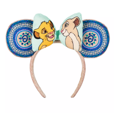 Disney Parks The Lion King Simba and Nala Headband for Adults New with Tag