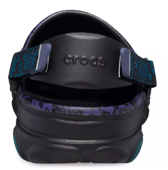 Disney Parks Halloween 2024 Haunted Mansion Wallpaper Clogs Crocs M5/W7 New Tag