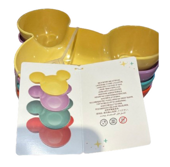 Disney Parks Mousewares Mickey Mouse Bowls Set of 4 New with Tag