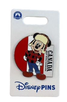 Disney Parks EPCOT World Showcase Canada Mickey Mouse Pin New with Tag