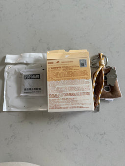 Pop Mart Labubu The Monsters Pin for Love Letter Pendant B Keychain USA New