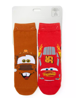 Disney Parks Cars Sock Set for Kids McQueen Mater New With Tag