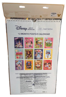 Disney Parks 2027 Poster Calendar by Jerrod Maruyama New With Tag