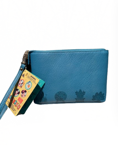 Disney Walt Disney World Play In The Park Mickey Minnie Light Up Zip Wristlet