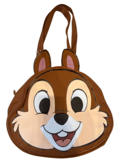 Disney Parks Chip 'n Dale Reversible Big Face Tote Bag New with Tag