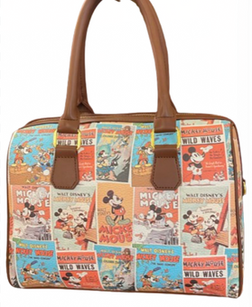 Disney Parks Mickey Mouse Retro Sachel Bag New With Tag