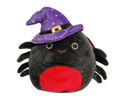 Original Squishmallows Halloween Bella The Spider Witch 6" Plush New with Tag