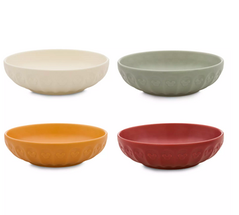 Disney Parks Holiday Homestead Collection Mickey Icon Pasta Bowl Set New w Tag