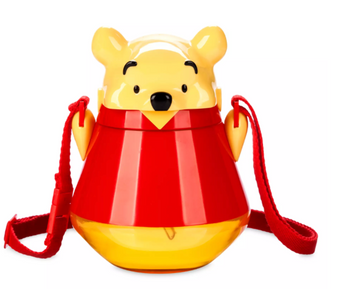 Disney Parks Winnie the Pooh Travel Mug with Strap New With Tag