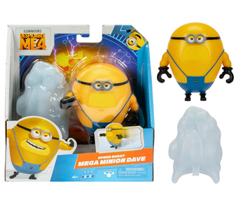 Minions DESPICABLE ME 4 Speed Burst Mega Dave Action Figure New With Box