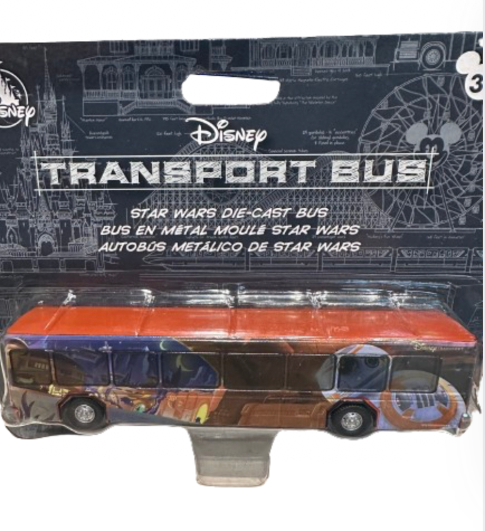 Disney Parks Star Wars Die Cast Transport Bus New with Card