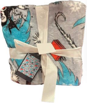 Disney Parks Nightmare Before Christmas Jack Skellington Throw Blanket New w Tag