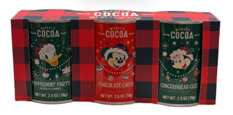 Disney Parks Mickey's Really Swell Cocoa Set of 3 Holiday New With Tag