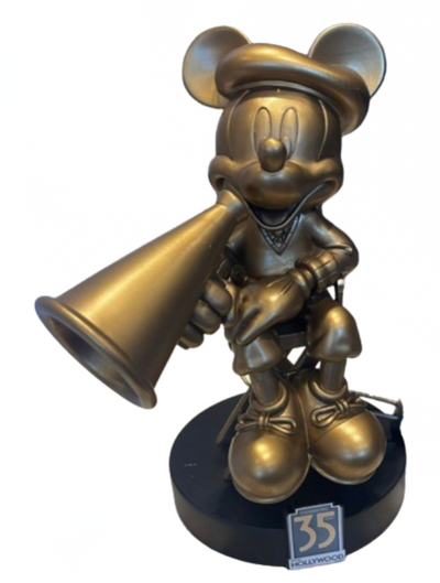 Disney Parks Hollywood Studios 35th Mickey Mouse Award Figurine New With Box