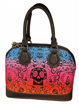 Disney Parks Coco Day of the Dead Skull Handbag Bag New With Tag