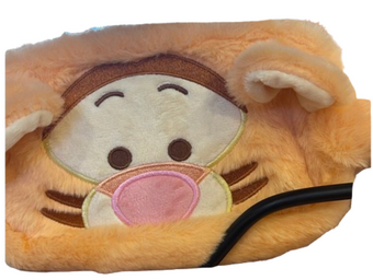 Disney Parks Fluffy Winnie the Pooh Tigger Zipper Pouch New With Tag